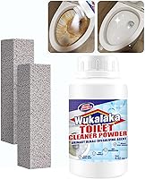 Vista 1 de Piedra pómez WUKALAKA para limpieza de inodoro, cepillo adhesivo para taza de inodoro, limpiadores de inodoro, limpia eficazmente anillos de agua
