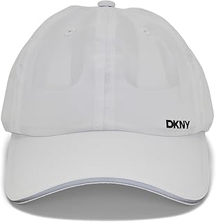 DKNY Womens Sporty Tennis Cap with Logo