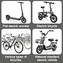 2 PairsBike Mirror Set, No Installation Cycle Mirrors, Mirror Design for City Commute and Road Cycling, Universal Handlebar Fit for Mountain and Electric Bikes gallery image