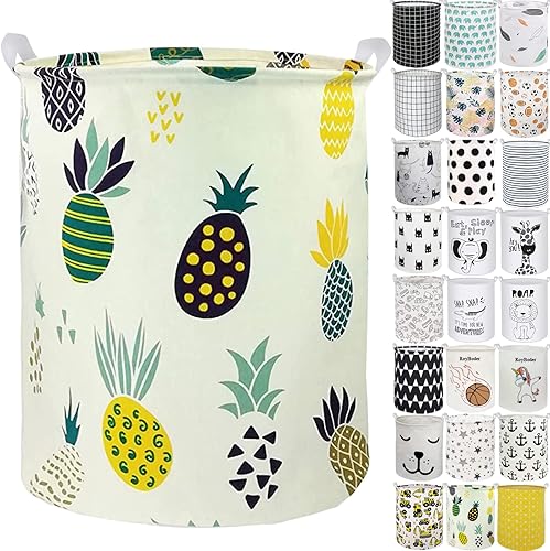 Collapsible Laundry Basket in Bedroom Waterproof Laundry Hamper in Bathroom Large Laundry Bag in College Dormitory Cloakroom Livingroom Nursery