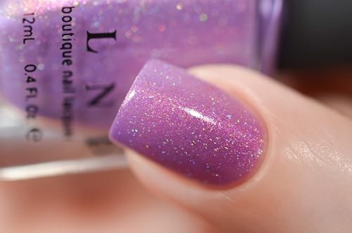 Miniatura 2036 de ILNP Madison Ave Esmalte de uñas holográfico metálico rosa antiguo