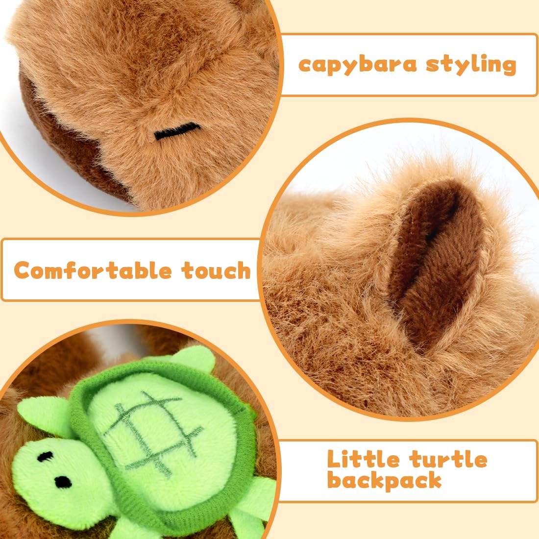 MEZHEN Capybara Snap armband voor kinderen Capybara knuffelarmbanden Capybara knuffeldier snap armband knuffelarmband klikarmband souvenir kinderverjaardag verjaardag Pasen MEZHEN Capybara Snap armband voor kinderen Capybara knuffelarmbanden Capybara knuffeldier snap armband knuffelarmband klikarmband souvenir kinderverjaardag verjaardag Pasen