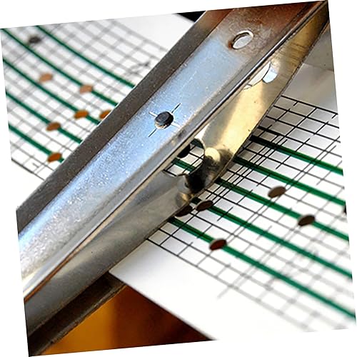 Miniatura 2 de SUPVOX Caja de suministros de papel, tarjeta, círculo, planificador de mano, manualidades, perforador para el hogar, tira estacionaria, agujero de