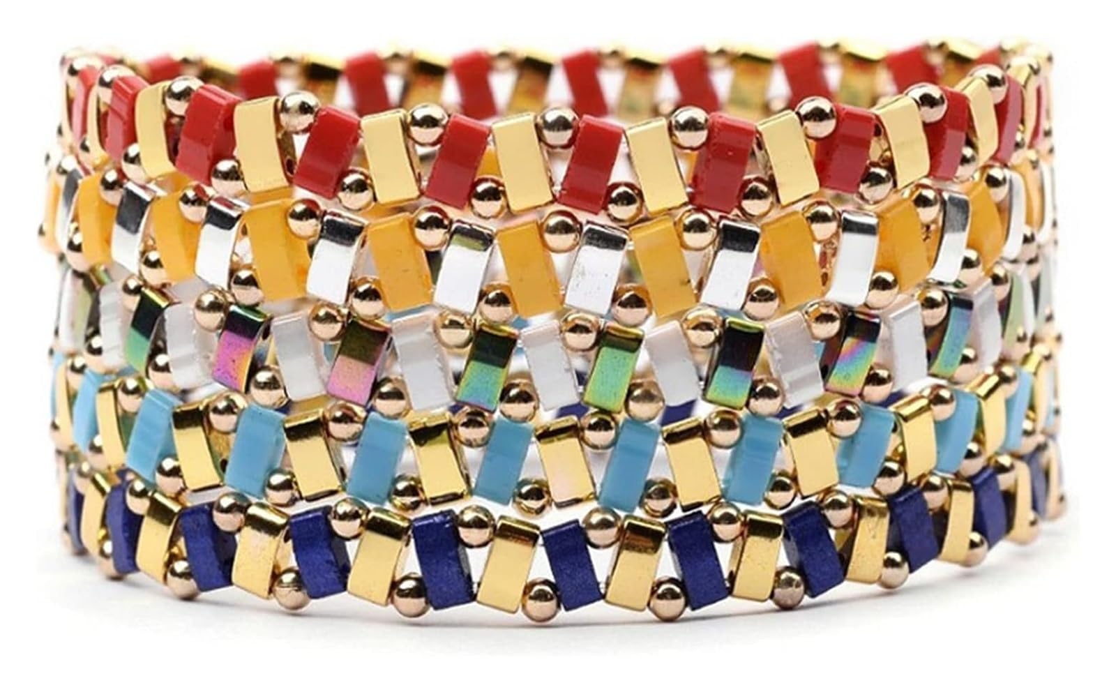 Cuentas de dos agujeros, Women Jewelry Bracelet Making Accessories(Htl2075)