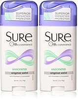 Vista 11 de Sure Desodorante 2.7 oz Original Solid Regular (Paquete de 6)