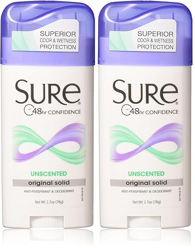 Miniatura 11 de Sure Desodorante 2.7 oz Original Solid Regular (Paquete de 6)