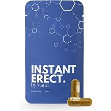 INSTANT ERECT by VAUD  M nner Formel Mit Maca Tribulus Ginseng Ginkgo L-Arginin und Zink Nahrungserg nzung 15 Kapseln