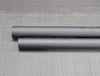 U.S. 2pcs Carbon Fiber Tube 3K OD 6MM X ID 4MM X 500MM 100% Carbon Roll Wrapped/tubing/Pipe 6x4 WHABEST Matte/Glossy (2pcs 6x4x500mm Matte)