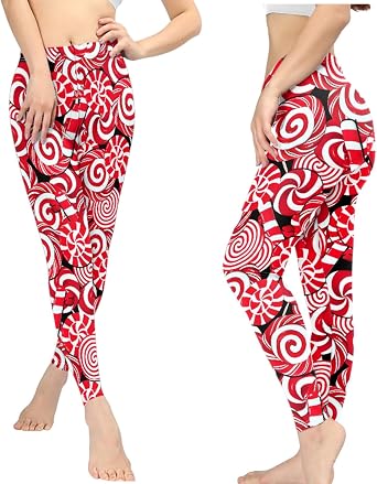 NDISTIN Women High Waist Tummy Control Leggings for Sports Running Gym Fitness Workout Yoga Pants Full Length