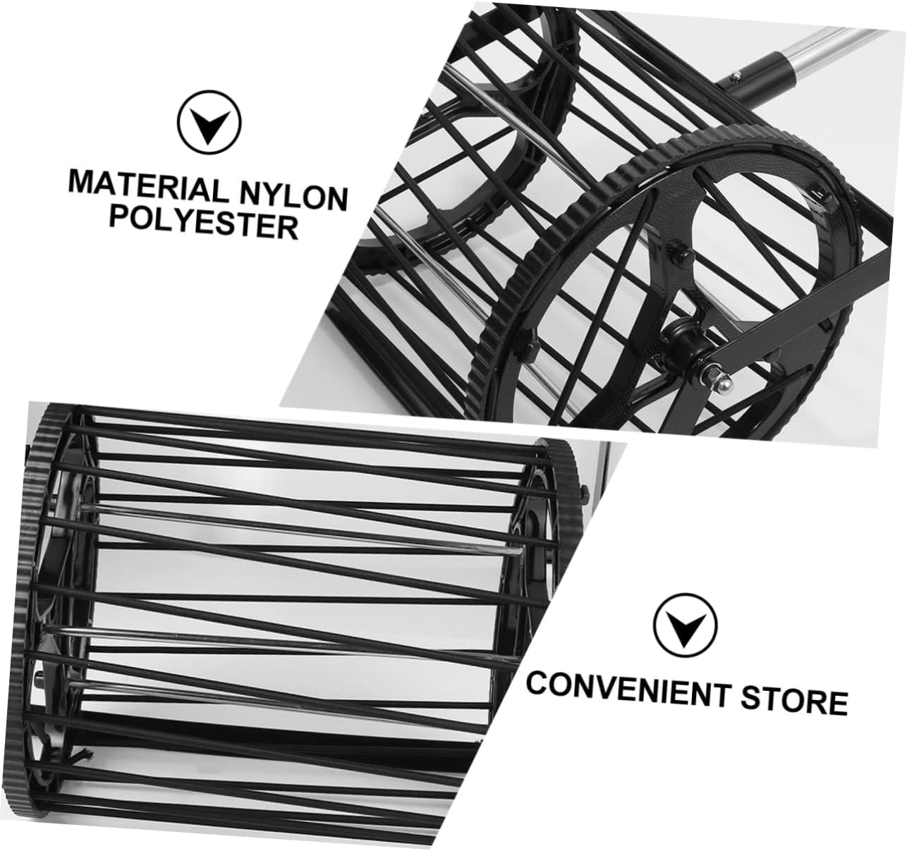 balacoo Drum Type Table Tennis Ball Picker Easy Design for Effortless Pickup and Storage of Balls for Training and Practice Sessions