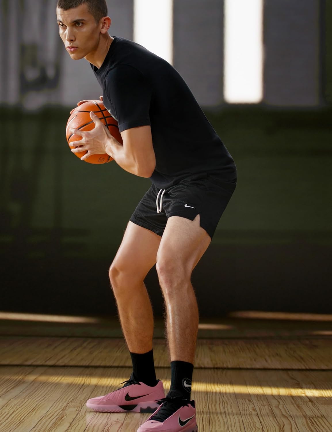 Nike Men's Dri-FIT 5" Mesh Basketball Shorts - Image 2