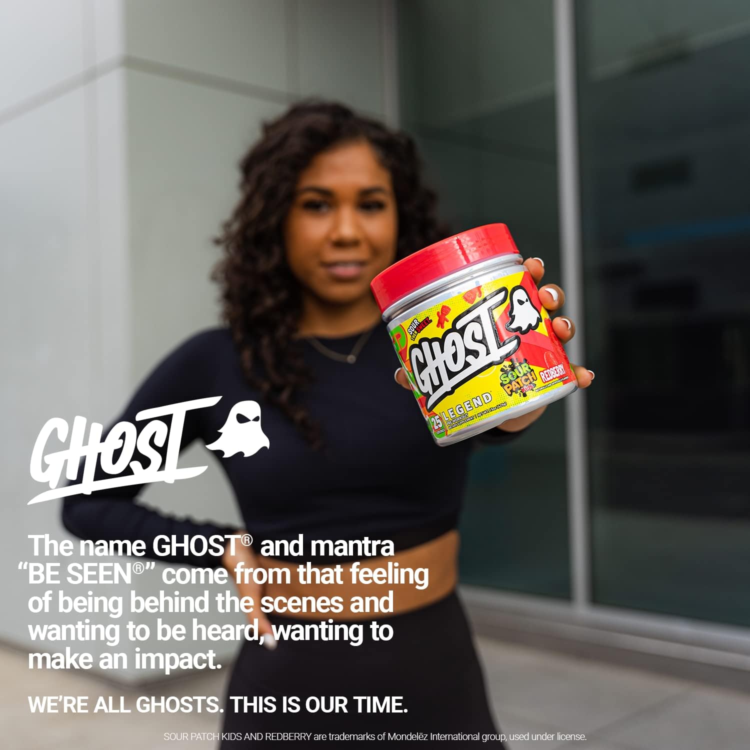 GHOST Legend V2 Pre-Workout Energy Powder, Sour Patch Kids Redberry - 25 Servings - Caffeine, L-Citrulline, & Beta Alanine Blend for Energy Focus & Pumps - Free of Soy, Sugar & Gluten, Vegan : Health & Household