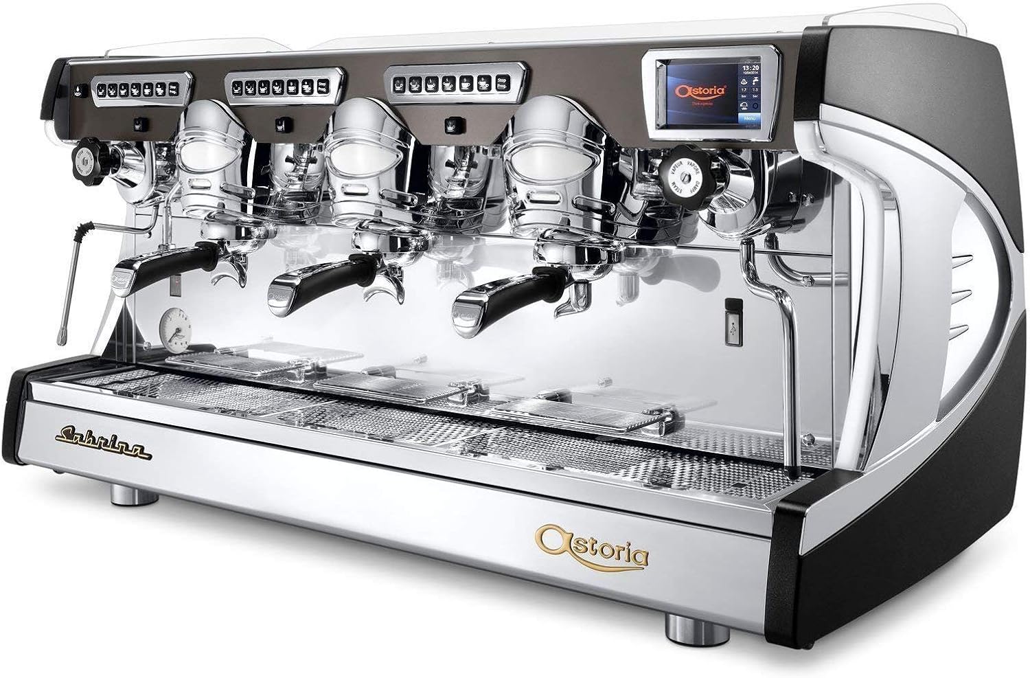 Amazon.com: Astoria Sabrina - Máquina de espresso de 3 grupos (automática),  color negro : Todo lo demás