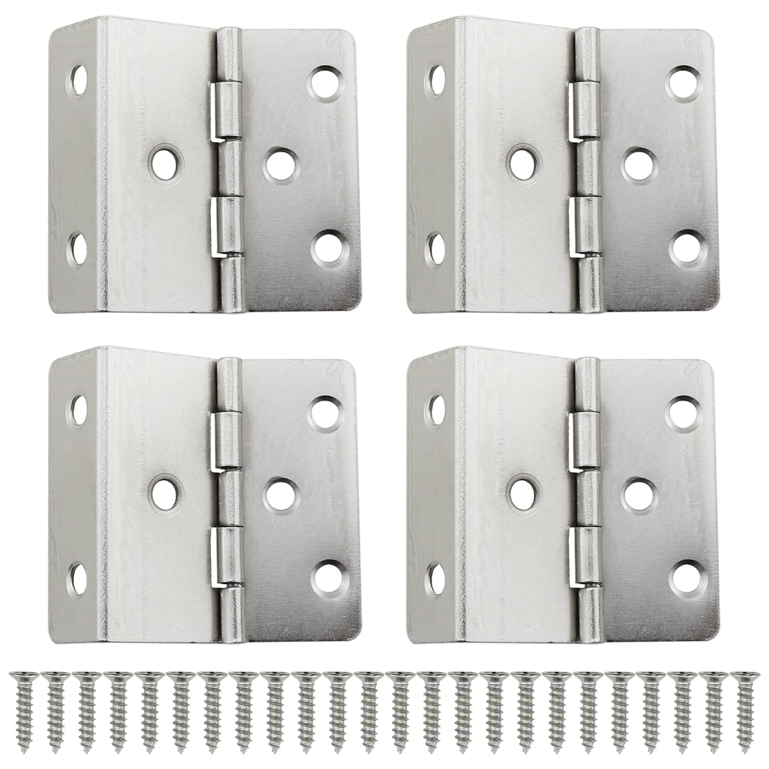 Amazon.co.jp: Heyous ヴィンテージ装飾蝶番 シルバー 43mm/1.7インチ