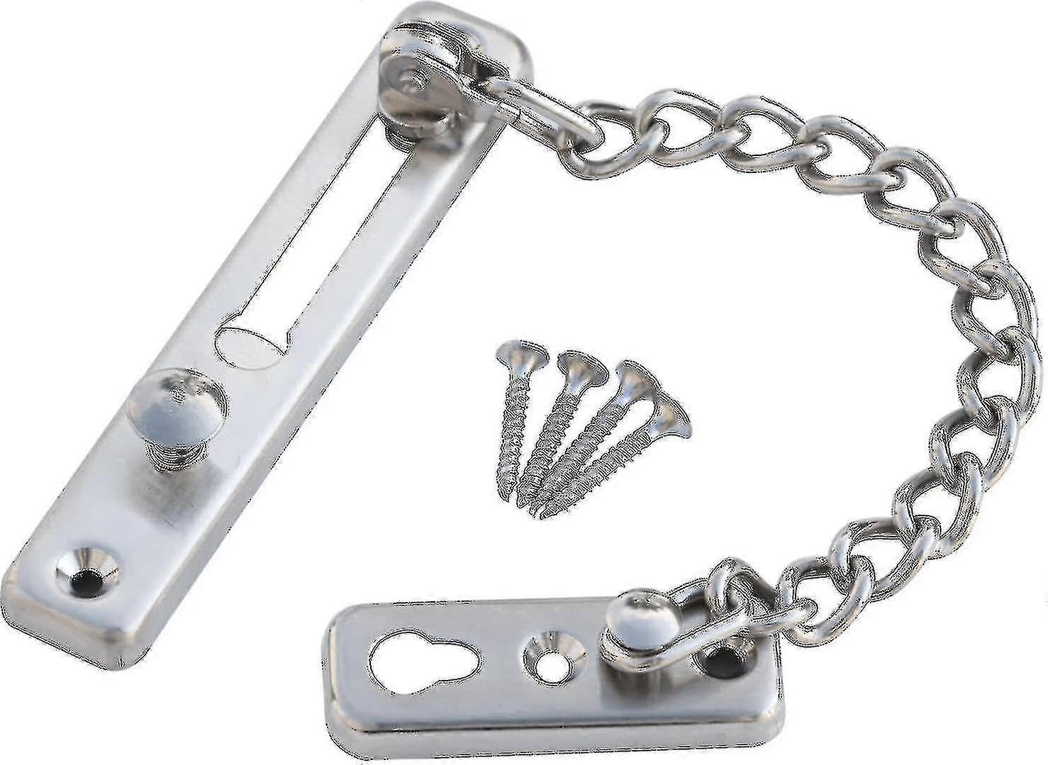 Joyhappst Image Color Silver Chain Sliding Security Lock-Mxbc