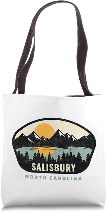 Salisbury North Carolina, NC Vacation Souvenir Tote Bag