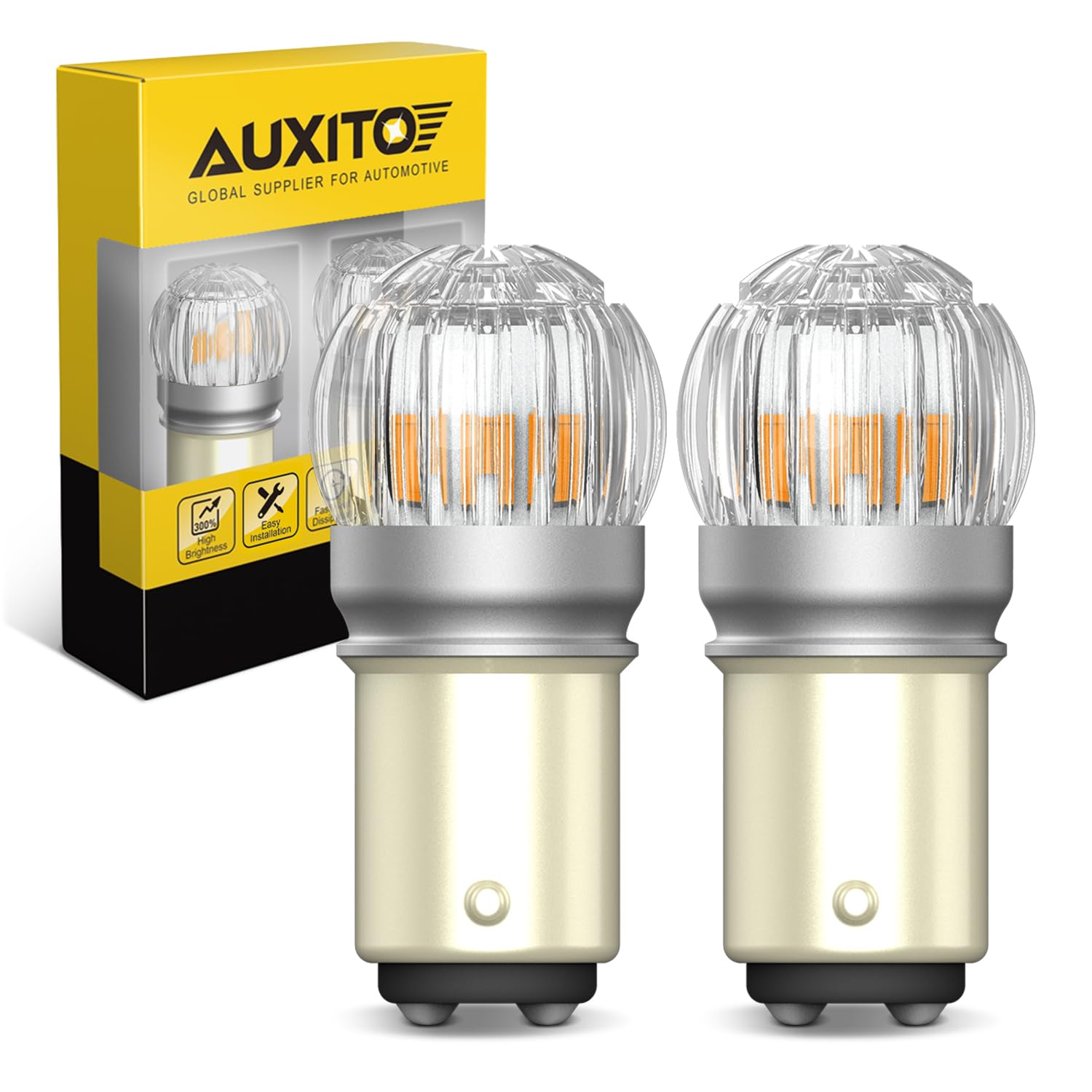 AUXITO 1157 Amber LED Turn Signal Bulbs
