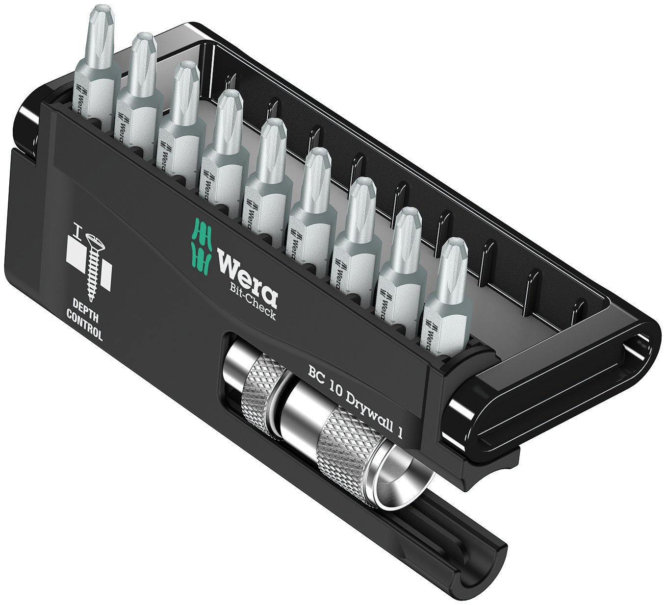 Wera Tornavida Ucu Seti, Bit-Check 10 Drywall 1, 10-Parça, 05136011001