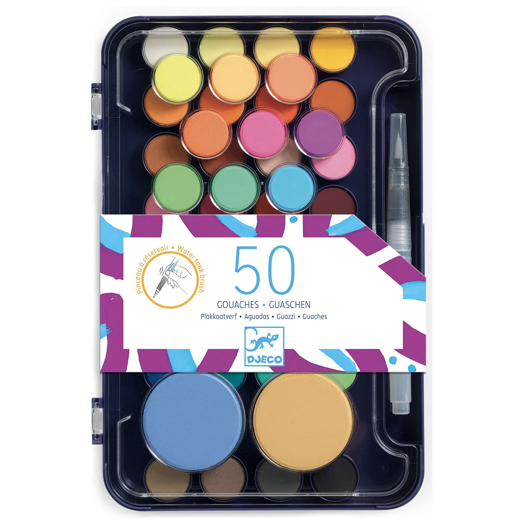 Les Couleurs des Grands Palette d'artiste