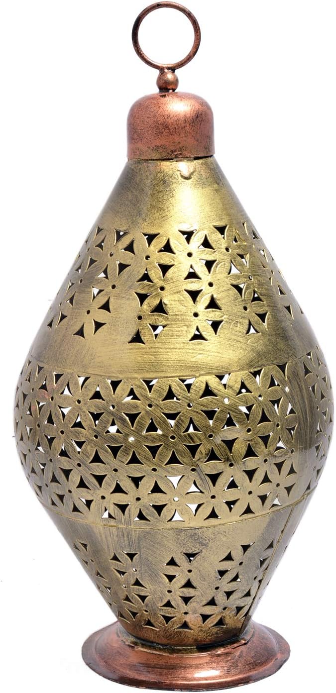 Handcrafted Iron Hand Painted World Cup Design T-Light Wall Hanging Candle Holder Home & Wall Decor