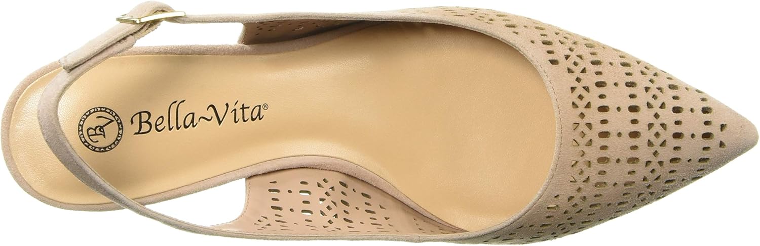 Bella Vita Women's Sybil Cutout Slingback Pump