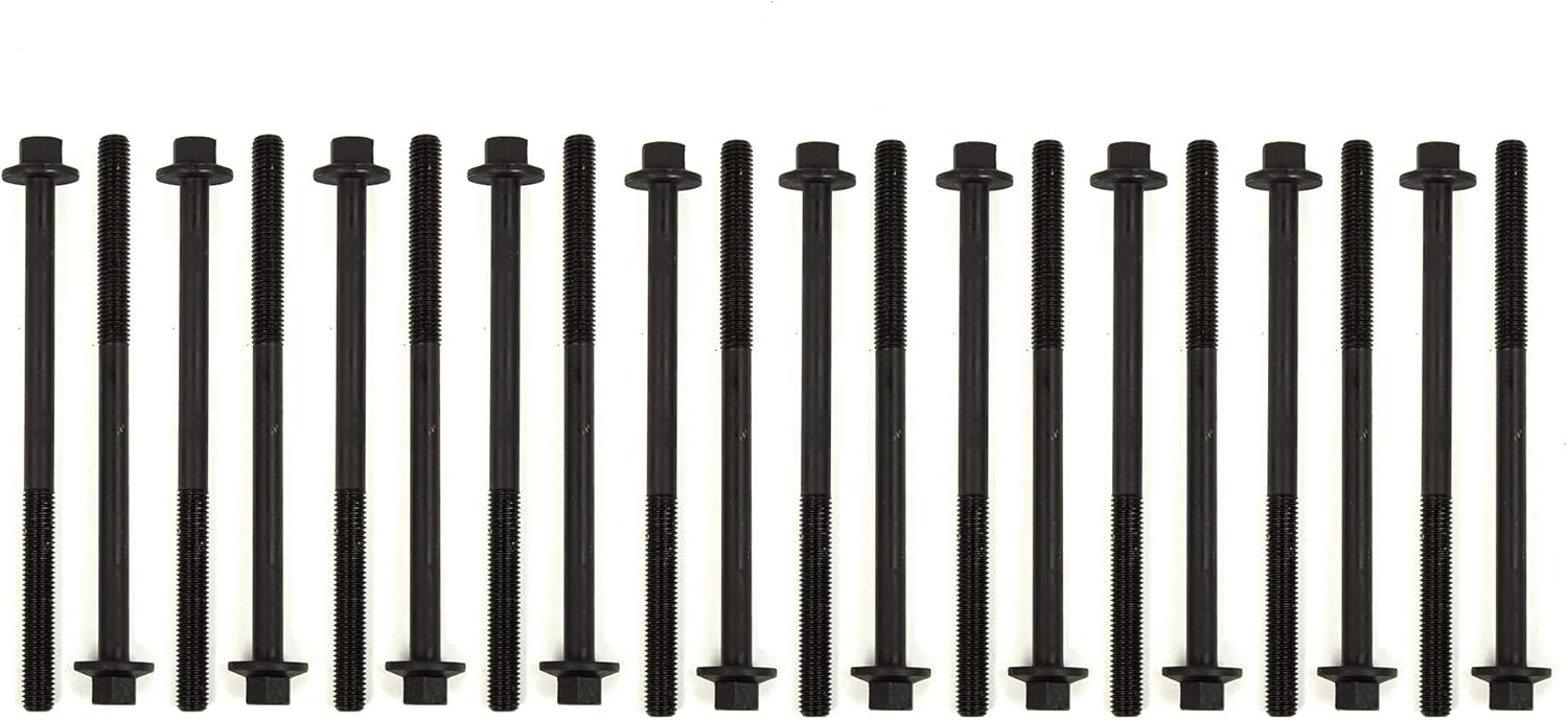 Evergreen HB20750S Compatible With Head Bolts 11mm Diameter Compatible With 11-17 Ford F150 Mustang 5.0L DOHC V8