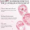 Bath Set Women Gift 14-Piece Sakura Shower Set Women Bath Gift Set for Women with Shampoo Conditioner Shower Gel Bath Salt Body Lotion Hand Cream Foot Mask Shower Sponge