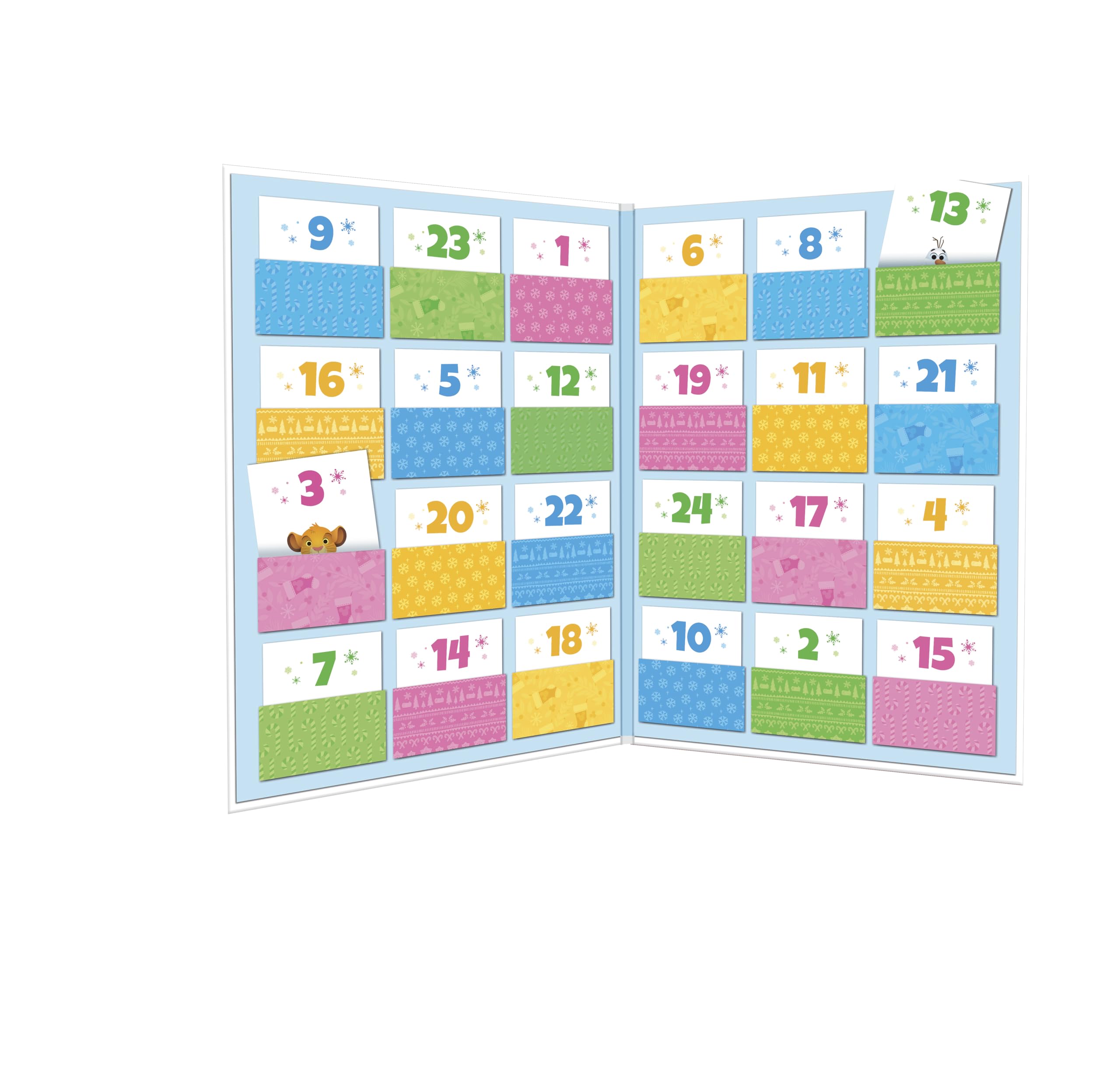 DISNEY BABY - Mes Premières Histoires - Le Calendrier de l'Avent 24 Histoires
