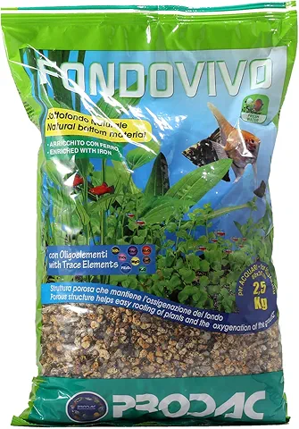 Prodac Fondo Vivo 2,5Kg - Substrato P/Aquarios Plantados