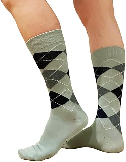 Sage Green Groomsmen Socks - Stylish Men's Dress Socks Gift