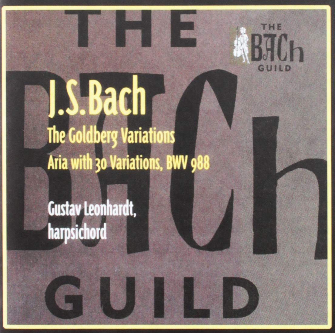 Bach Goldberg Variations Bwv 988. (Gustav Leonhardt Harpsichord. Licensed From Vanguard Clas