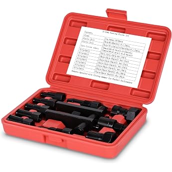 Durable and Abrasion Resistant Alloy Pilot Bearing Puller Set, Compatible with Inner Mounting Type, 0.3 - 1.1 inches 8 - 29 mm, Tools, Bearing Remover, Storage Case Included