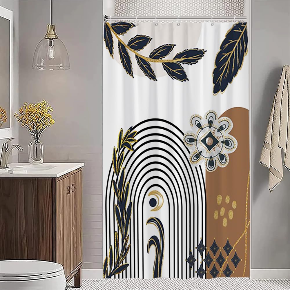 Uiiooazy Abstract Shower Curtain - Image 2