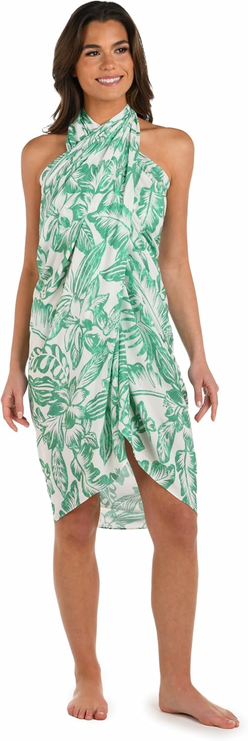 La Blanca Women's Pareo Wrap Swimsuit Cover Up