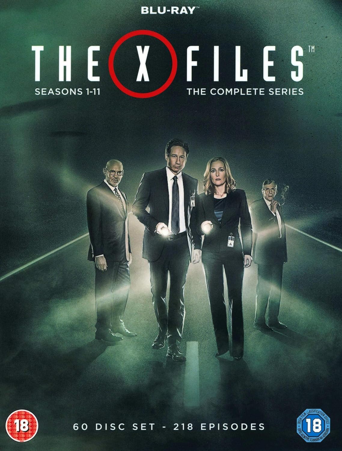 X Files: The Complete Series 1-11(Special Features & Deleted scenes & Documentaries / 60-Disc Box Set) [Blu-Ray] [Region Free]