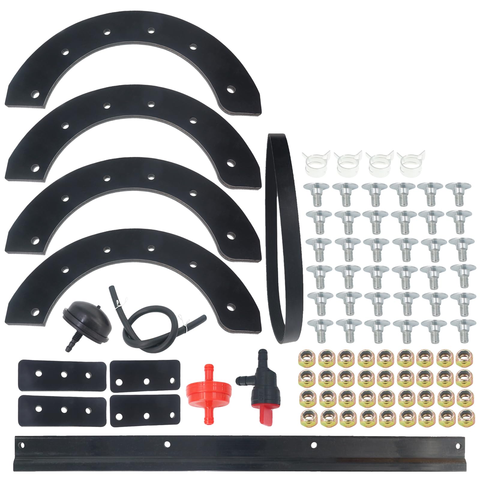 anto 302565ma paddles, 55323ma scraper blade, 333721ma belt for murray 57121ma 1687312sm, for craftsman 20" 21" 22" snowblower 536.88150 536.885213 536.881501