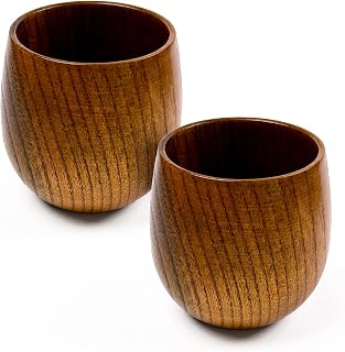 2 Pack Wooden Bourbon Glass,Bourbon Gifts for Men,Dad,or Brother,Original Wooden Old Fashioned Glass,Whiskey Bourbon Gifts,Gifts for Bourbon Lovers