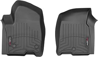 WeatherTech FloorLiners for 2021 Escalade/Suburban/Tahoe/Yukon - Front Row - Black