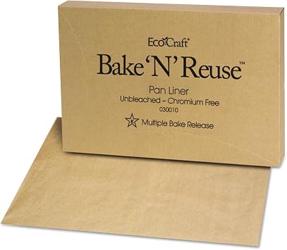 Bagcraft Ecocraft Bake n Reuse Pan Liner, 16.38 X 24.38, 1,000/box