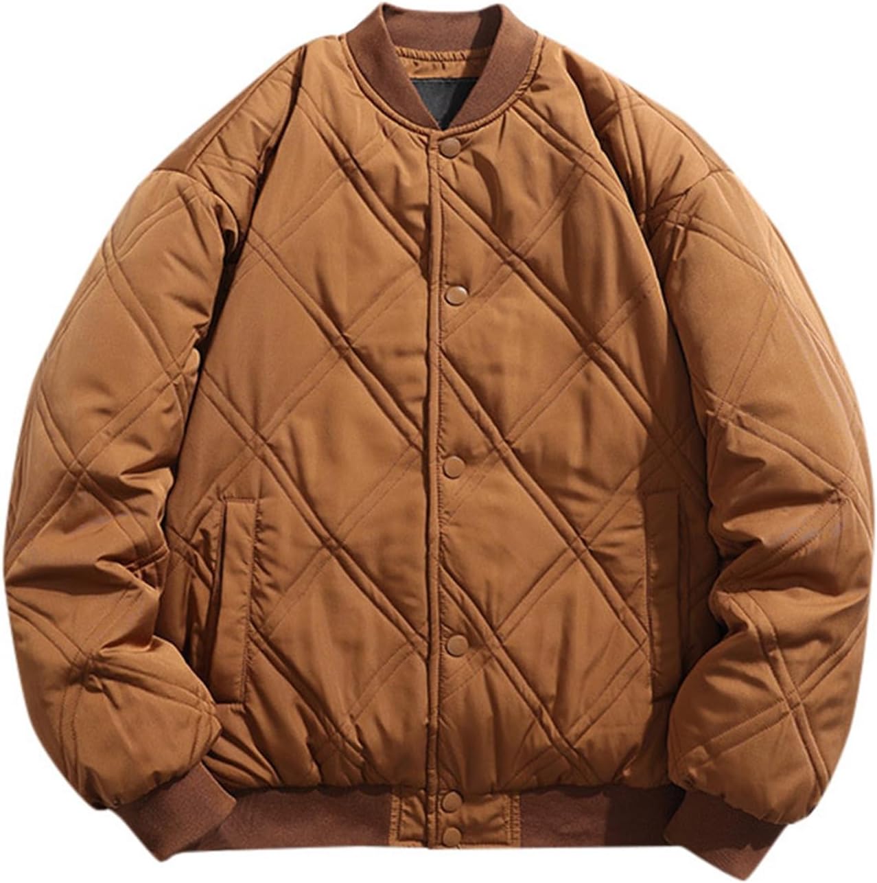 [EOQIFJM] 中綿ジャケット ダウンジャケットメンズ コート ダウンジャケット ハーフ丈 フード付き 無地 カジュアル 軽量