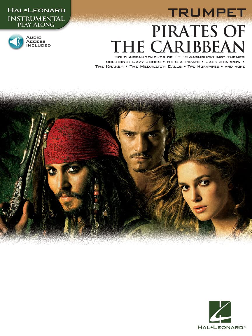Pirates of the Caribbean Klaus Badelt Book and Audio Online Trumpet Walt Disney