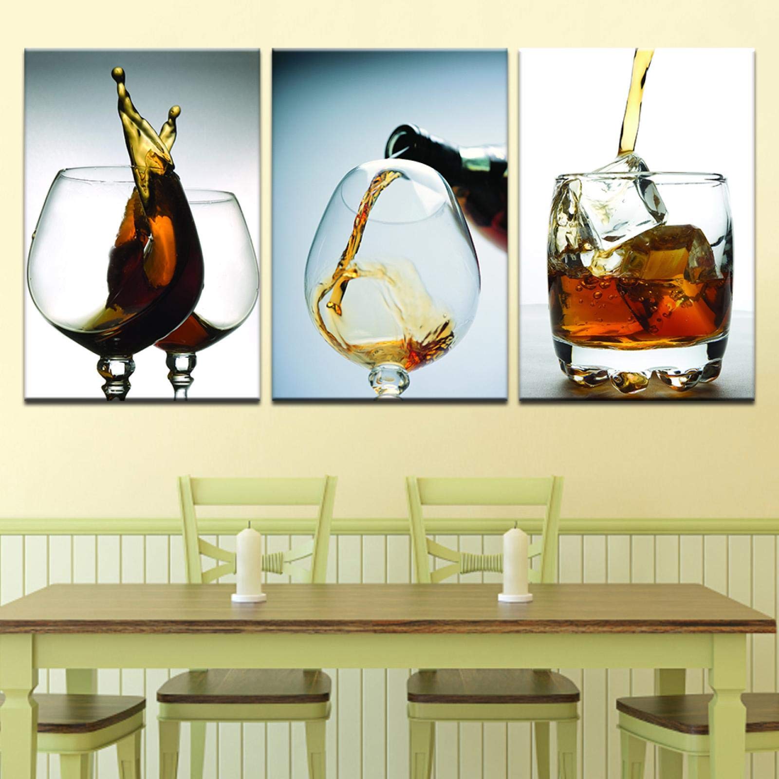 Imprimer affiche moderne salon pour revitaliser un mur blanc triste - 8