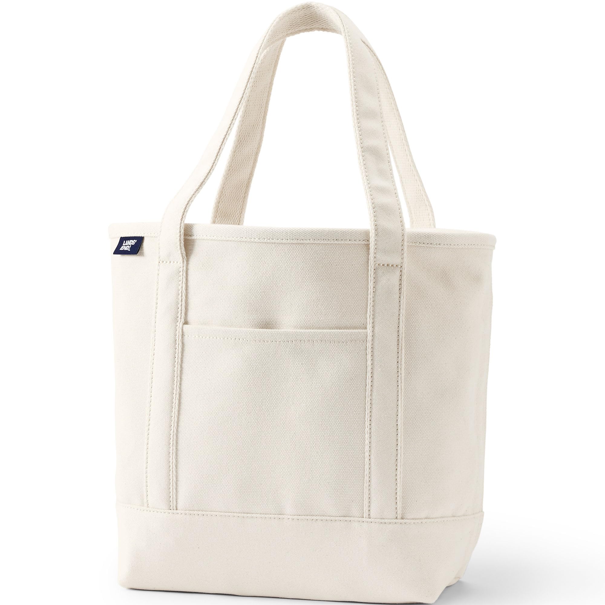 Lands' End Open Top Canvas Tote