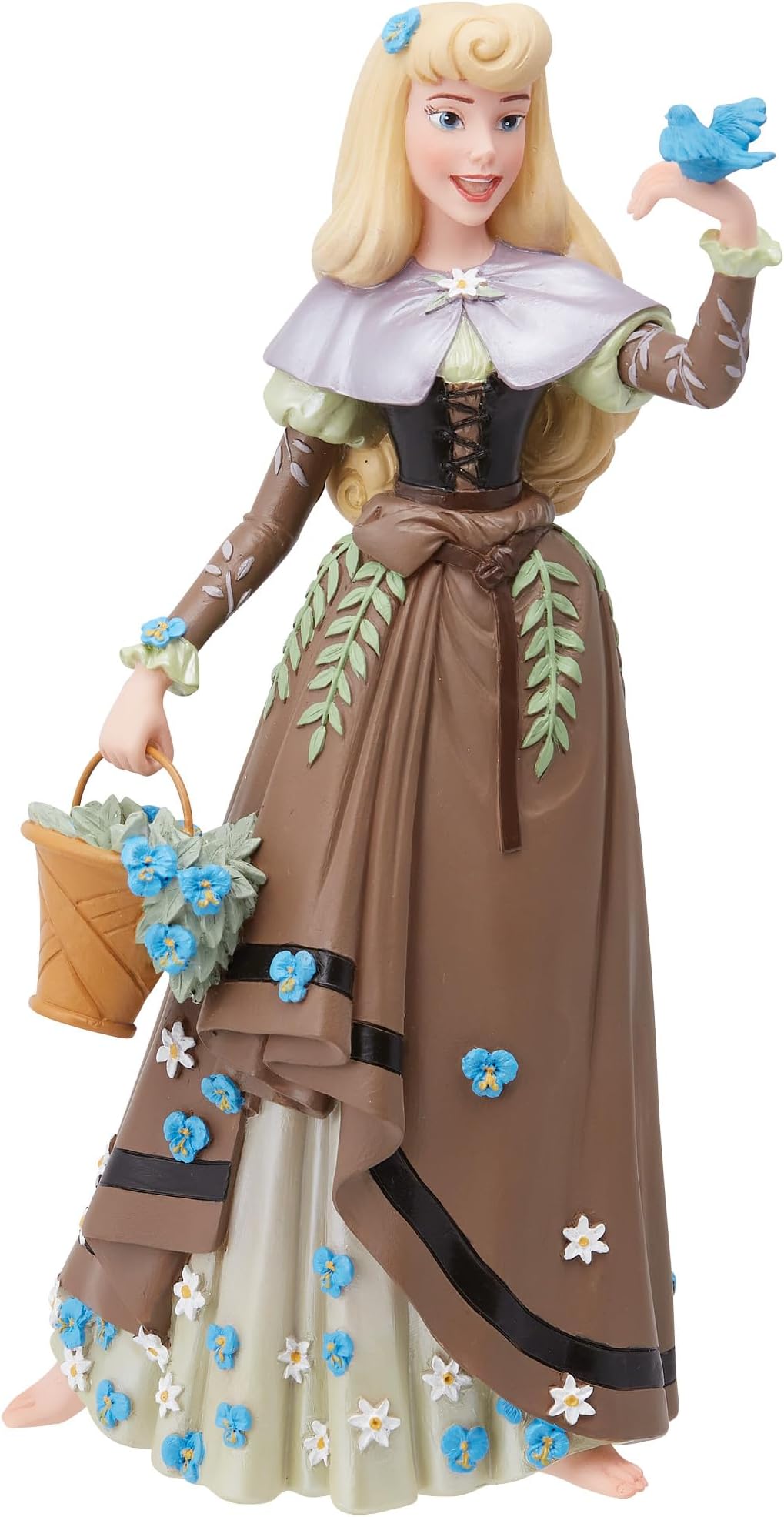 Enesco Disney Showcase Botanical Sleeping Beauty Briar Rose Princess Aurora Figurine, 8.27 Inch, Multicolor