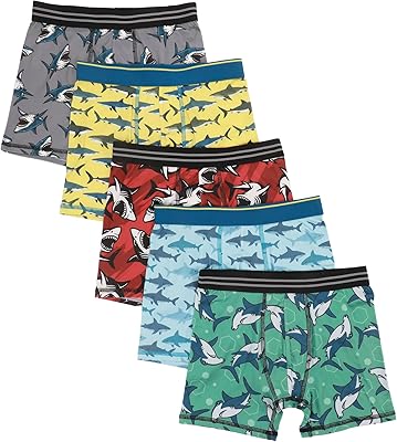 Boxer Briefs Bioworld How To Train Your Dragon para Niños, Paquete de 5, Talla 6