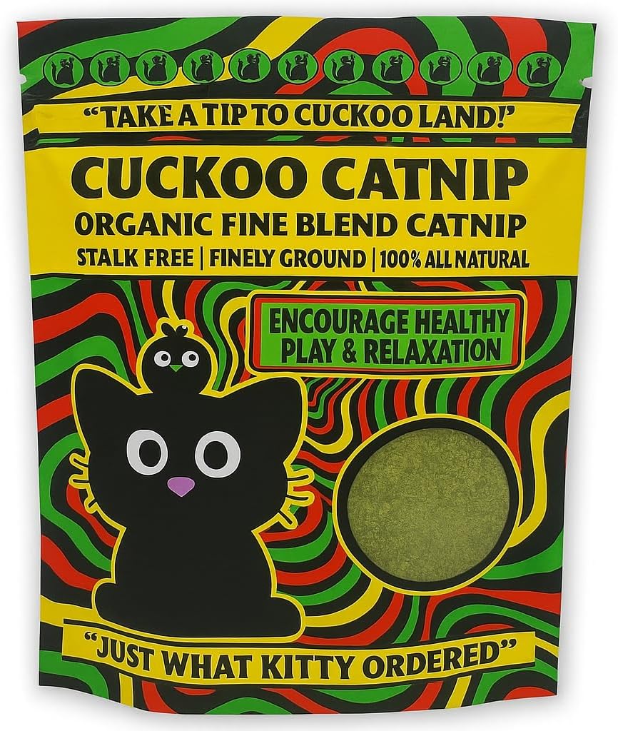 Organic Fine Blend Cat Nip - Stalk Free 100% Natural