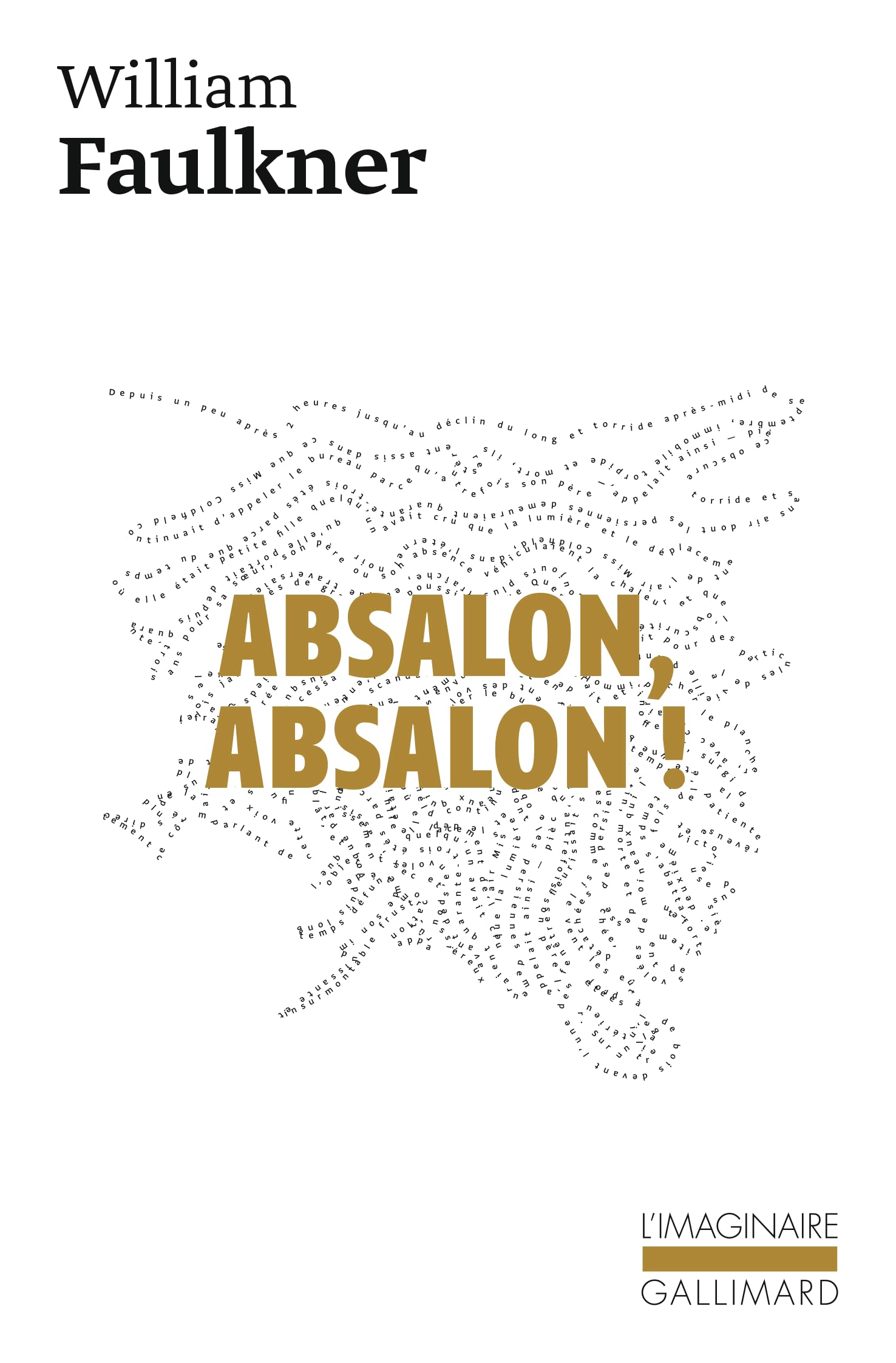 Absalon, Absalon ! (L'Imaginaire)