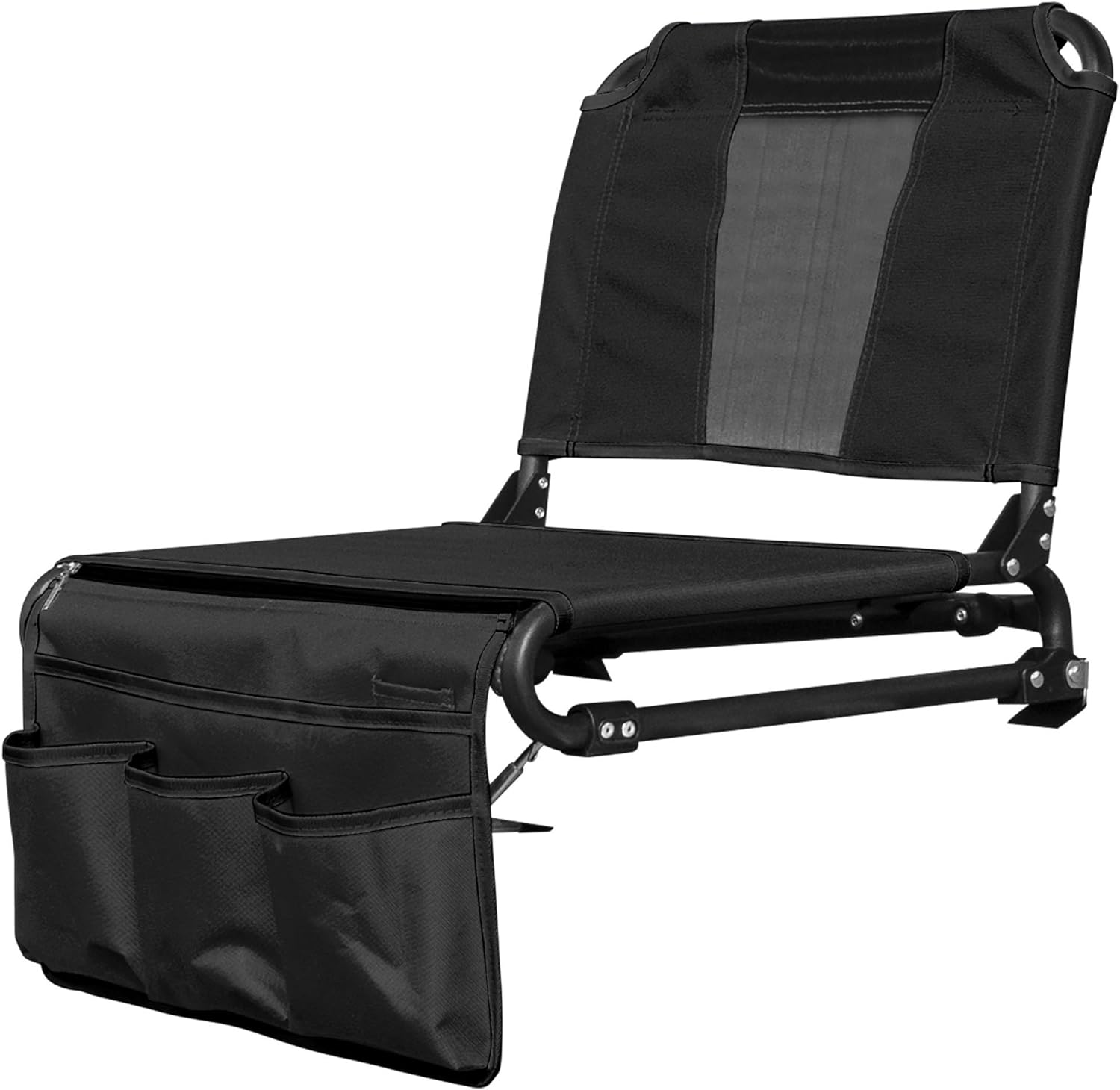 Creative Outdoor 2 in 1 Folding Bleacher Chair Great for