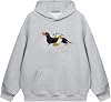 Aelfric Eden Cartoon Dog Hoodie Mens Dachshund Hoodie Womens Oversized Hoodie Dachshund Sweatshirt Y2 K Unisex Hooded with Pattern Basic Sports Tops with Hood Streetwear