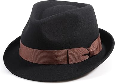 Wool Felt Hat Mens Womens Gain Trilby 